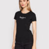 Pepe Jeans Тишърт New Virginia PL505202 Черен Slim Fit за Жени цена