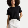 Polo Ralph Lauren Тишърт 211891561003 Черен Relaxed Fit за Жени цена