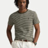 Polo Ralph Lauren Тишърт 710961128001 Кафяв Custom Fit за Мъже цена