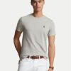 Polo Ralph Lauren Тишърт Bsr 710680785 Сив Custom Slim Fit за Мъже цена