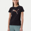 Puma Тишърт Floral Cat 685081 Черен Regular Fit за Жени цена