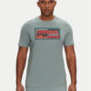 Puma Тишърт Graphics Box 684827 Зелен Regular Fit за Мъже цена