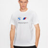 Puma Тишърт Bmw Mms Ess Logo 621314 Бял Regular Fit за Мъже цена