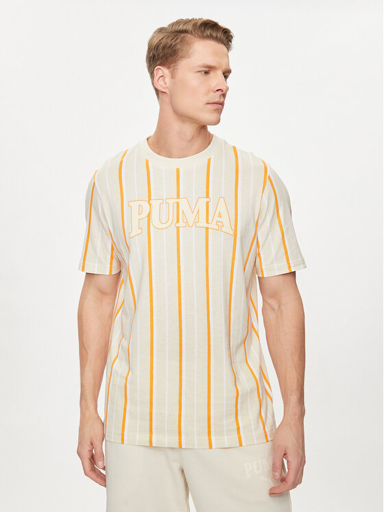 Puma Тишърт Squad 678973 Екрю Regular Fit за Мъже цена