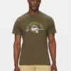 Quiksilver Тишърт EQYZT08056 Зелен Regular Fit за Мъже цена