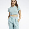 Reebok Тишърт Classics Natural Dye Cropped Fitted T-Shirt HK4968 Сив за Жени цена
