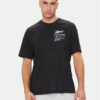 Reebok Тишърт Run Graphic 100075314 Черен Relaxed Fit за Мъже цена