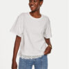 TWINSET Тишърт 242TP2510 Бял Loose Fit за Жени цена