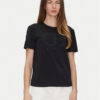 TWINSET Тишърт 251TP2072 Черен Regular Fit за Жени цена