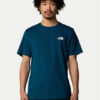 The North Face Тишърт Simple Dome NF0A87NG Тъмносин Regular Fit за Мъже цена