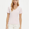 Tommy Hilfiger Тишърт New Cody WW0WW40584 Розов Slim Fit за Жени цена