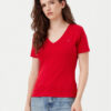 Tommy Hilfiger Тишърт New Cody WW0WW40584 Червен Slim Fit за Жени цена