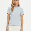 Tommy Hilfiger Тишърт WW0WW45428 Светлосиньо Regular Fit за Жени цена
