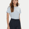 Tommy Hilfiger Тишърт WW0WW43895 Светлосиньо Regular Fit за Жени цена