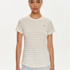 Tommy Hilfiger Тишърт 1985 WW0WW37857 Бежов Slim Fit за Жени цена