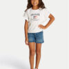 Tommy Hilfiger Тишърт KG0KG08525 S Бял Regular Fit за Момичета цена