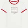 Tommy Hilfiger Тишърт KG0KG08528 D Бял Regular Fit цвят на ниска цена
