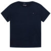 Tommy Hilfiger Тишърт KB0KB04140 S Тъмносин Regular Fit за Момчета цена
