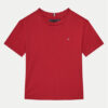 Tommy Hilfiger Тишърт KB0KB09601 M Червен Regular Fit за Момчета цена