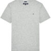 Tommy Hilfiger Тишърт KB0KB04140 S Сив Regular Fit цвят на ниска цена