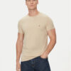 Tommy Hilfiger Тишърт MW0MW10800 Бежов Slim Fit за Мъже цена