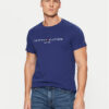 Tommy Hilfiger Тишърт Tommy Logo MW0MW11797 Тъмносин Regular Fit за Мъже цена