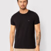 Tommy Hilfiger Тишърт Core Stretch MW0MW27539 Черен Slim Fit за Мъже цена