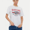 Tommy Jeans Тишърт Vintage DW0DW18410 Сив Relaxed Fit за Жени цена