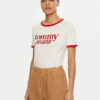 Tommy Jeans Тишърт DW0DW19449 Бял Relaxed Fit за Жени цена