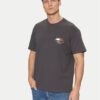 Tommy Jeans Тишърт Novelty DM0DM20351 Сив Relaxed Fit за Мъже цена