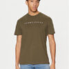 Tommy Jeans Тишърт Linear Logo DM0DM20744 Зелен Regular Fit за Мъже цена
