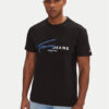 Tommy Jeans Тишърт Signature Dna DM0DM20817 Черен Regular Fit за Мъже цена