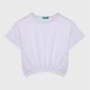 United Colors Of Benetton Тишърт 37YKC10AU Виолетов Boxy Fit за Момичета цена
