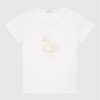 United Colors Of Benetton Тишърт 3I1XA1007 Бял Regular Fit за Момичета цена