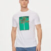 United Colors Of Benetton Тишърт 3P7XU108X Бял Regular Fit за Мъже цена