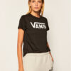 Vans Тишърт Flying V Crew Tee VN0A3UP4 Черен Regular Fit за Жени цена