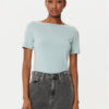 Vero Moda Тишърт Panda 10231753 Зелен Slim Fit за Жени цена