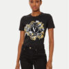 Versace Jeans Couture Тишърт 78HAHC01 Черен Regular Fit за Жени цена
