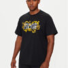 Versace Jeans Couture Тишърт 77GAHE05 CJ00E Черен Regular Fit за Мъже цена