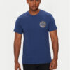 Versace Jeans Couture Тишърт 77GAHT00 CJ00T Син Slim Fit за Мъже цена