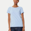 Weekend Max Mara Тишърт Multib 2515971011 Светлосиньо Regular Fit за Жени цена