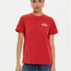Wrangler Тишърт Graphic 112356431 Червен Regular Fit за Жени цена
