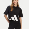 adidas Тишърт Essentials Big Logo Boyfriend JG8736 Черен Loose Fit за Жени цена