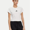 adidas Тишърт Future Icons Small Logo Baby JE4001 Бял Slim Fit за Жени цена