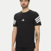 adidas Тишърт Future Icons 3-Stripes JD4877 Черен Regular Fit за Мъже цена