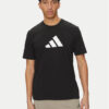 adidas Тишърт Future Icons 3 Bar Logo JI8770 Черен Regular Fit цвят на ниска цена