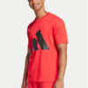 adidas Тишърт Essentials Big Logo JE8934 Червен Regular Fit за Мъже цена
