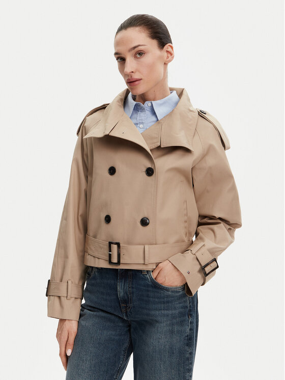 Тренч Tommy Hilfiger за Жени цена