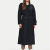 Tommy Hilfiger Тренч WW0WW45918 Тъмносин Oversize за Жени цена