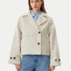 Tommy Jeans Тренч DW0DW21348 Бежов Regular Fit за Жени цена
